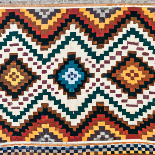 navajo weaving Pattern Rug